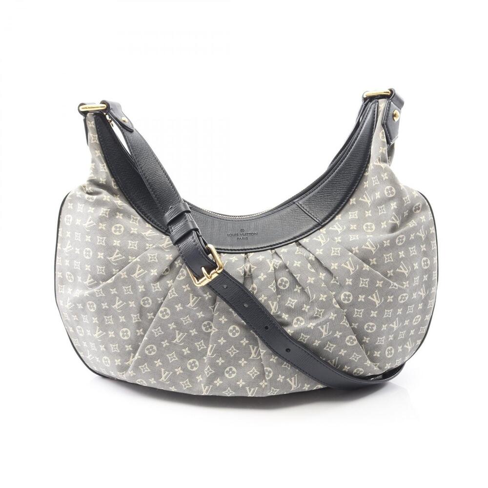 Louis Vuitton Rhapsody Shoulder Bag Canvas Leather Monogram Idylle Navy Blue